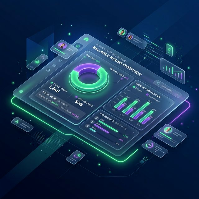 Agency Billable Hours Data Dashboard